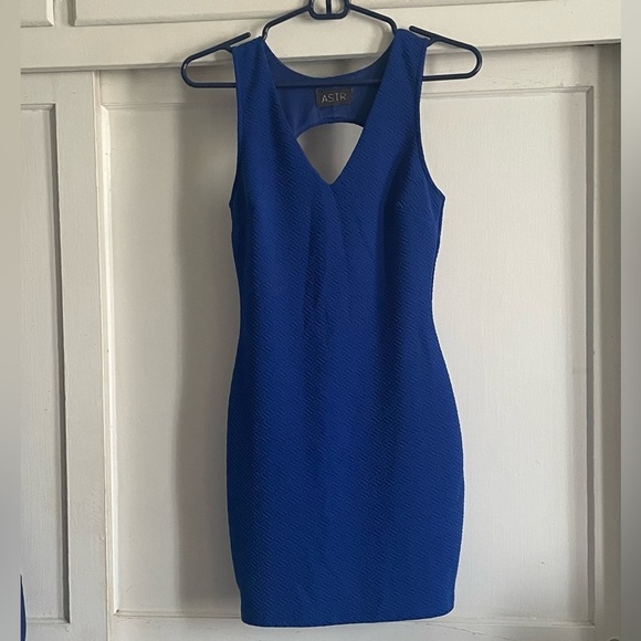 ASTR The Label Royal Blue Mini Dress. Pre-Owned. - Picture 1 of 6